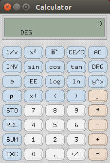 Xcalc ubuntu